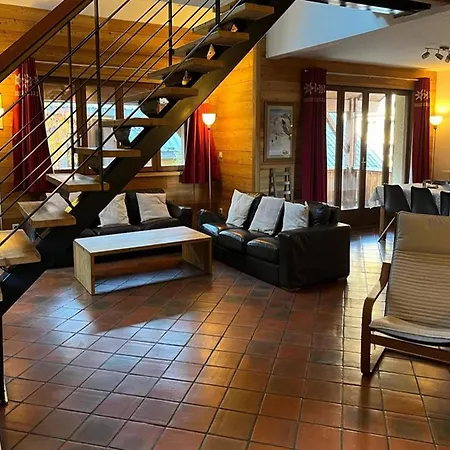 샬레 In With Panoramic Views 레두잘프