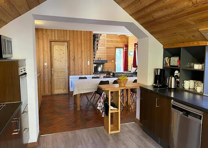 In With Panoramic Views Ле дез Альп